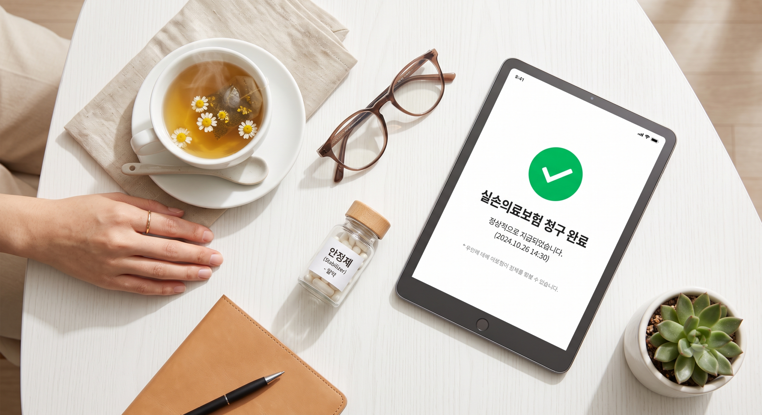 모바일 실비보험 간소화 청구 완료