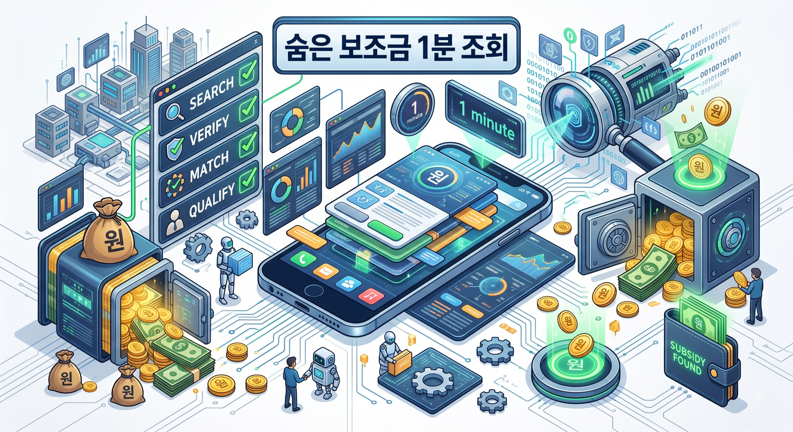 보조금24 숨은 지원금 조회